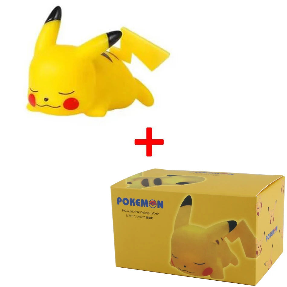 Pokemon Pikachu Night Light Glowing Children Toy Pokemon Pikachu Cute Bedside Lamp Children's Birthday Christmas Present