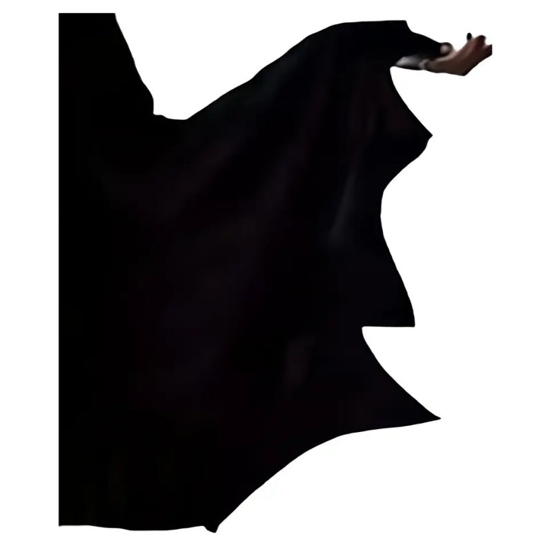 Black Costume Womens Gothic Witch Bat