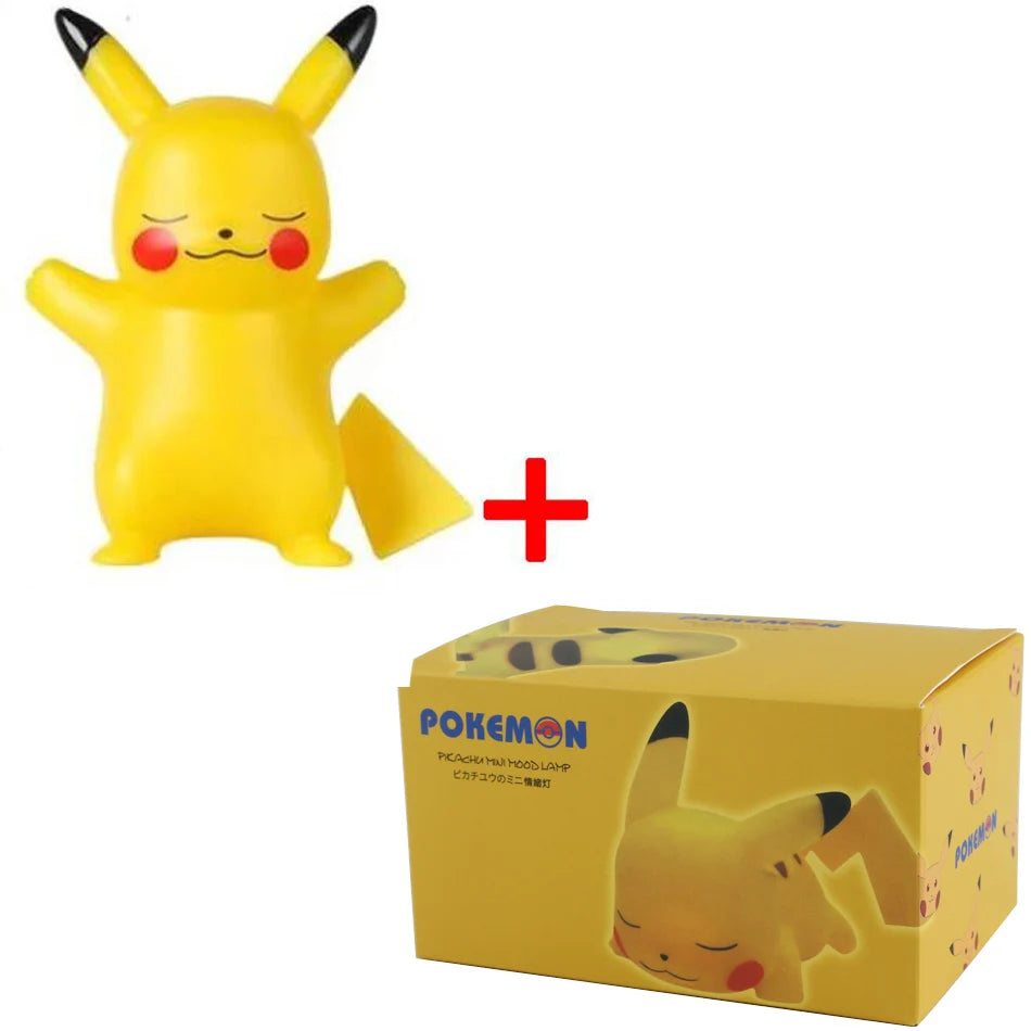 Pokemon Pikachu Night Light Glowing Children Toy Pokemon Pikachu Cute Bedside Lamp Children's Birthday Christmas Present