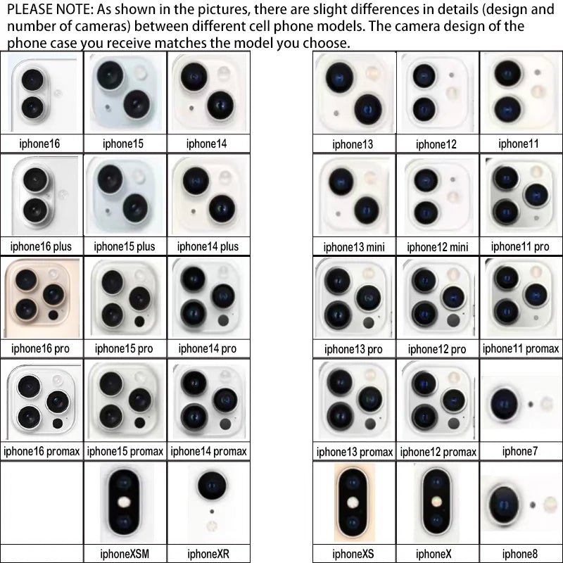 Case for iPhone 15 14 13 12 11 XSM X XR 6 7 8 Plus Waterproof Soft Case Black White Air Case Full Protect Case iPhone 12