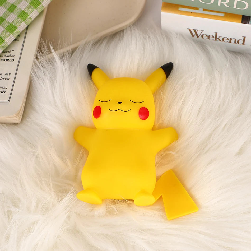 Pokemon Pikachu Night Light Glowing Children Toy Pokemon Pikachu Cute Bedside Lamp Children's Birthday Christmas Present