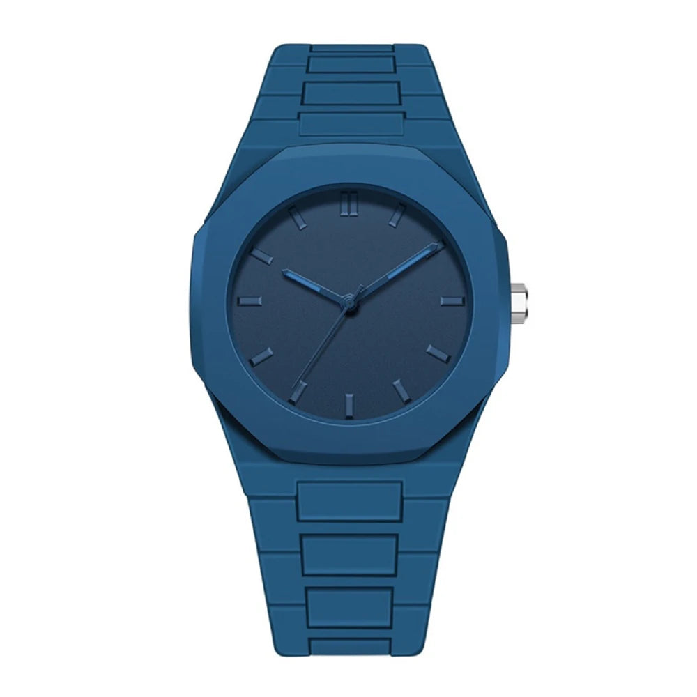 VA VA VOOM Brand Men Creative Watch Fashion Silicone Black Business Style Arabic Digital Creative Military Quartz Sports Watches