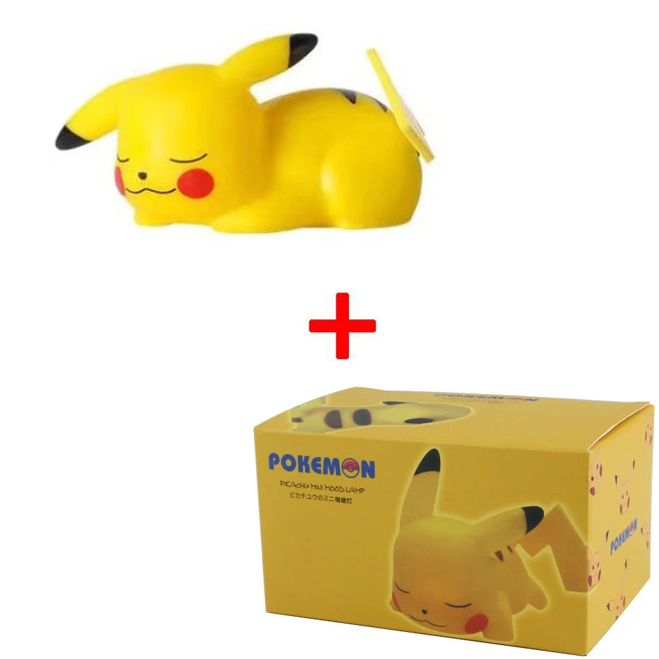 Pokemon Pikachu Night Light Glowing Children Toy Pokemon Pikachu Cute Bedside Lamp Children's Birthday Christmas Present