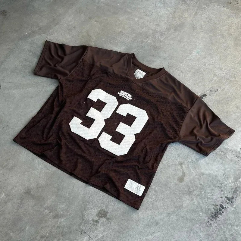 Vintage Printed Shirts for Women Clothing Street Fashion Hip Hop Sports Style Women T Shirt Loose Casual Women Clothes Tops