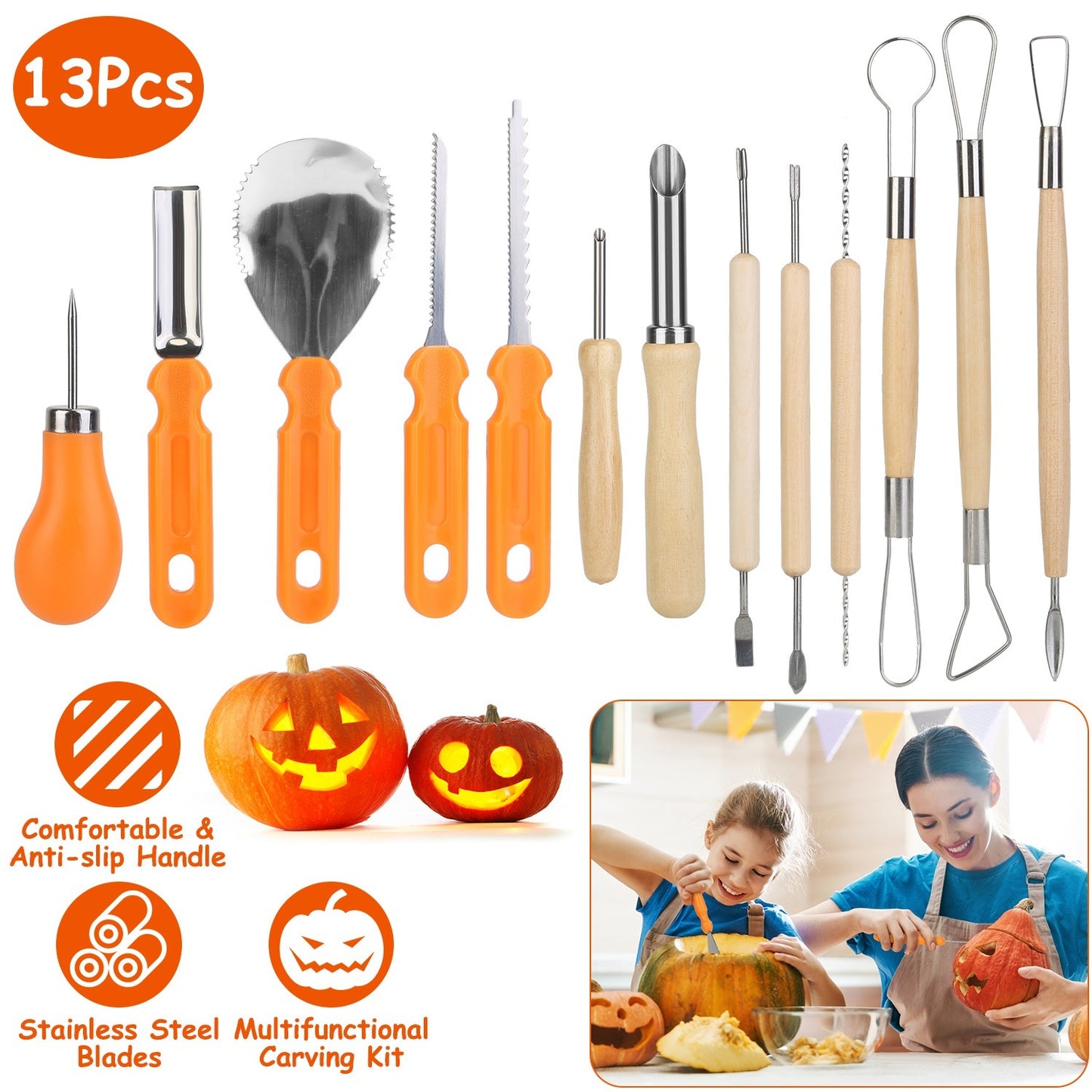 Halloween Pumpkin Carving Kit